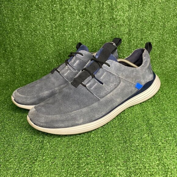 Cole Haan C30757 Men's GRANDSPORT Apron Toe Sneakers in Ombre Blue Size 12 M - Picture 11 of 13